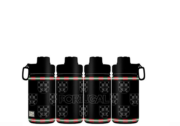 Garrafa Pocket 350ml – Portugal | Copa do Mundo 2026