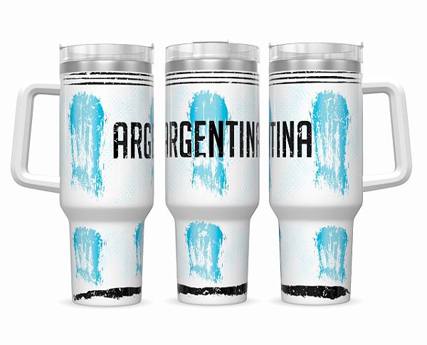 Caneca Térmica Menz 1,2L – Argentina Copa do Mundo 2026
