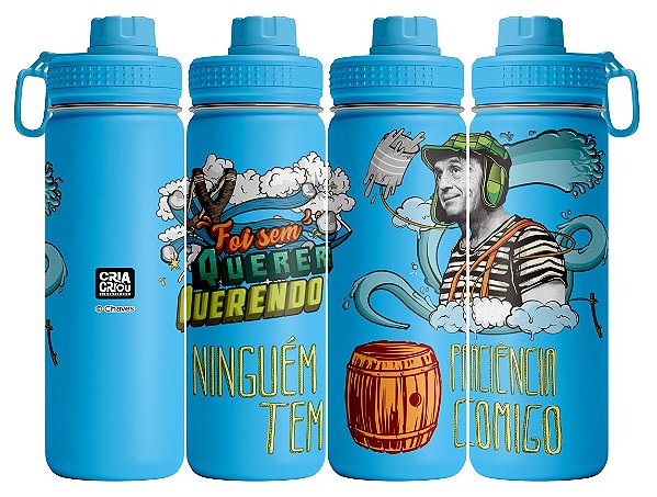Garrafa Térmica Soft 800ml – Foi Sem Querer Querendo | Chaves