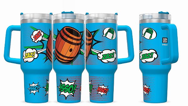 Caneca Térmica Menz 1,2L – Barril | Chaves