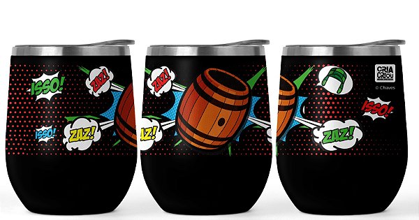 Copo Cuia Rounded 350ml – Barril | Chaves