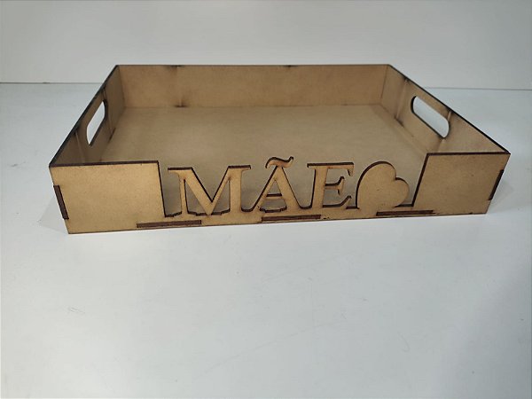Bandeja em mdf Mãe