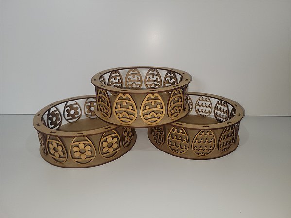 Bandeja cesta páscoa