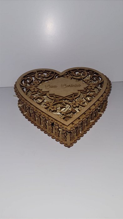 Caixinha modelo coração