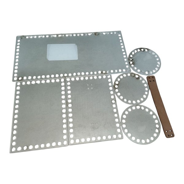 kit de bases em acrilico 2mm transparente Kit bebê cod 006