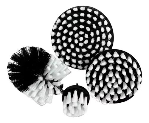 Kit escovas rotativas 4 peças