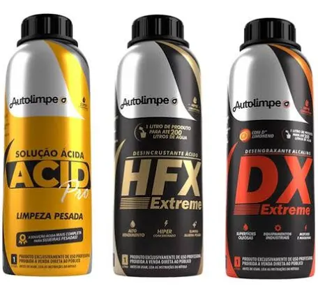 Kit hfx extreme,dx extreme,acid-pro 1 litro