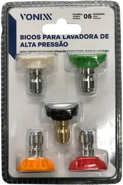 JG 5 BICOS PARA LAVADORA DE ALTa pressão vonixx