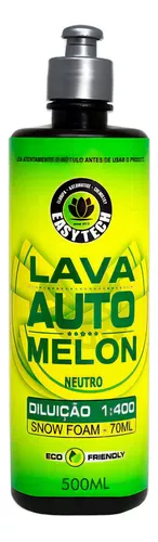 Shampoo Neutro Lava Auto Melon 1:400 500ml da Easytech