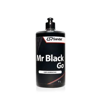 Pneu Pretinho Limpa Borrachas Mr Black Go 1 Litro Sandet