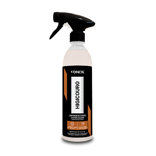 Higicouro Limpador De Couro Vonixx - 500ml Limpa E Higieniza
