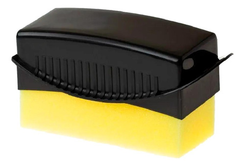 Esponja Aplicador Pneu Pretinho Concavo Detailer