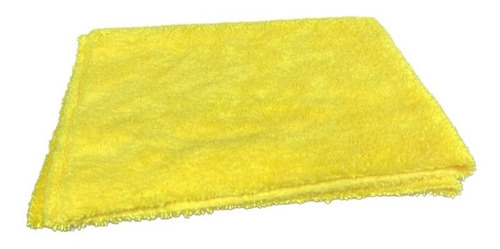 Js - Pano Microfibra Amarelo Corte Laser 40x60  350gsm
