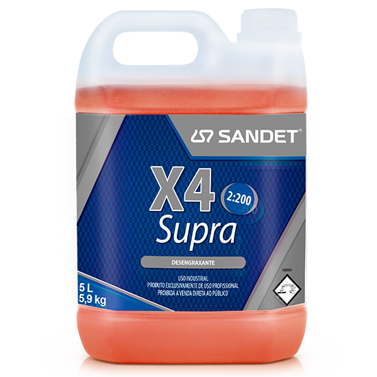 Sandet Desengraxante 5l - X4 Supra