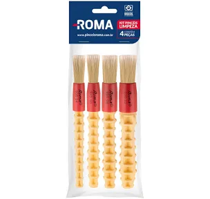 Kit 4 Pincéis detalhamento automotivo