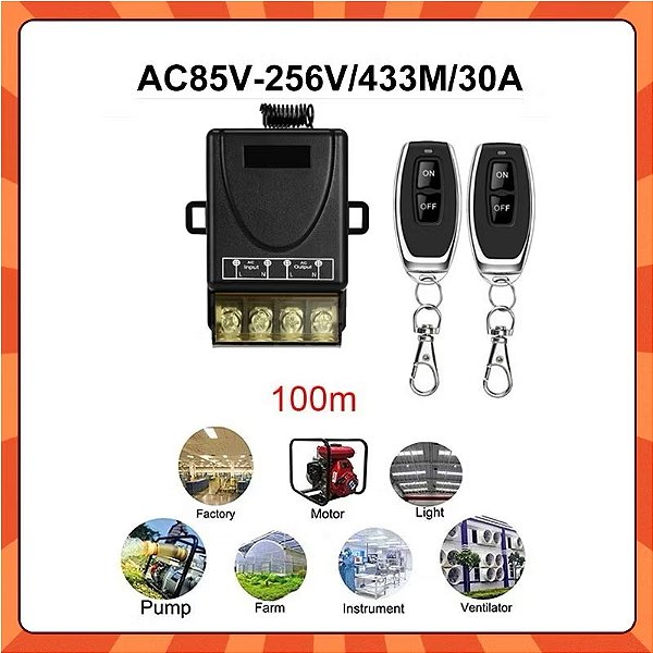 Controle remoto para lavadoras