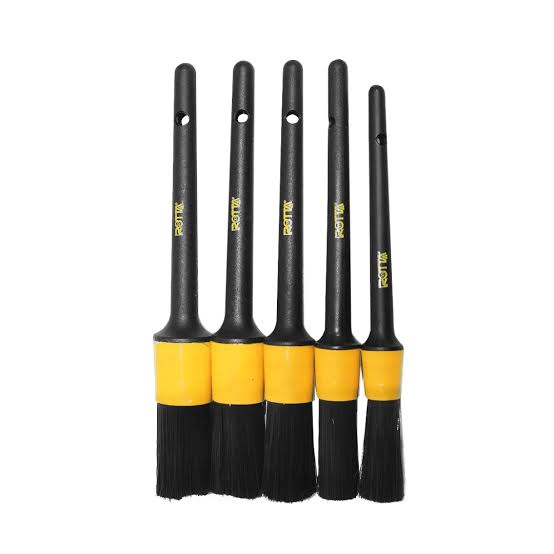 Kit 5 Pincéis para Limpeza Externa