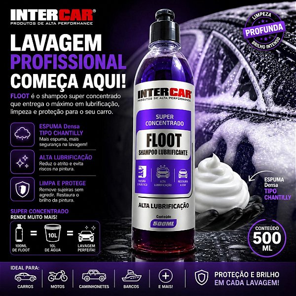 Shampoo Floot 500ml - Intercar