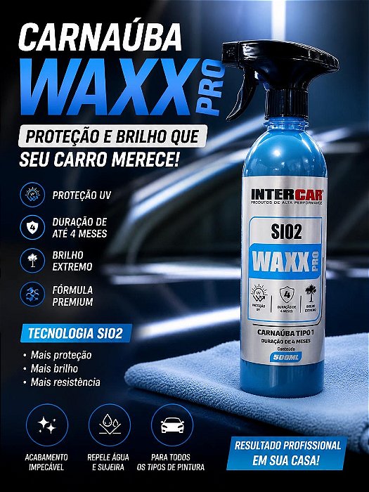 Cera Waxx Pro 500ml - Intercar