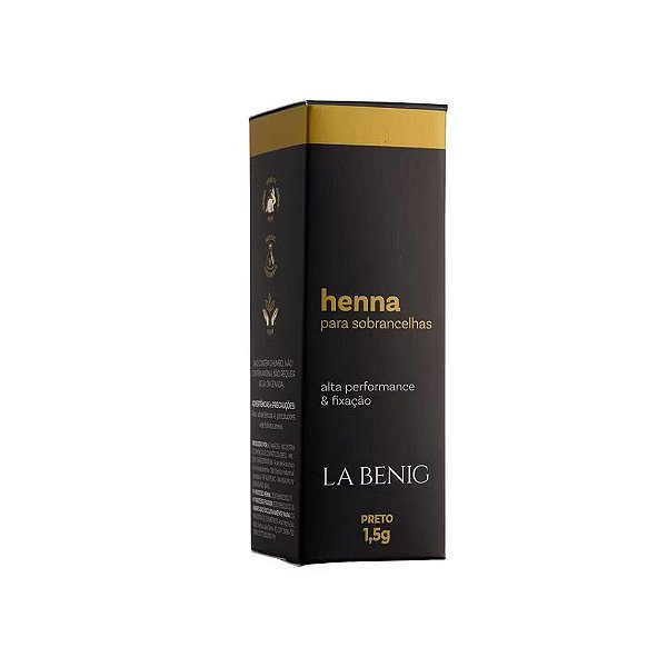 Henna para Sobrancelhas 1,5g - La Benig
