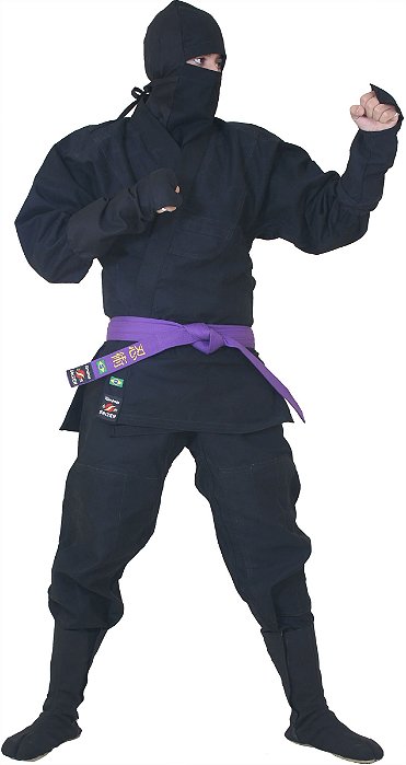 Kimono para Ninja/Ninjutsu Modelo Reforçado em Tecido Brim