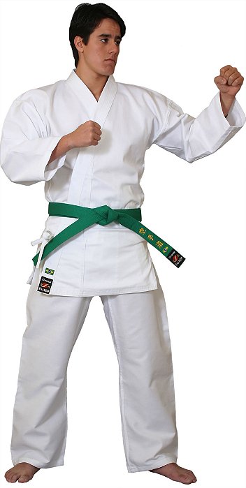 Kimono para Karate Modelo Básico em Tecido Oxford/Sintético
