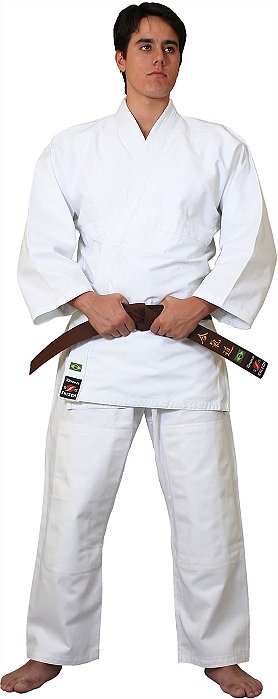 Kimono para Aikido Modelo Reforçado em Tecido Brim/Algodão