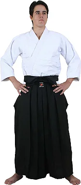 Hakama para Aikido em Tecido Oxford/Sintético