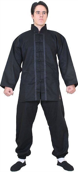 Kimono para Kung Fu/Wushu em Tecido Oxford/Sintético