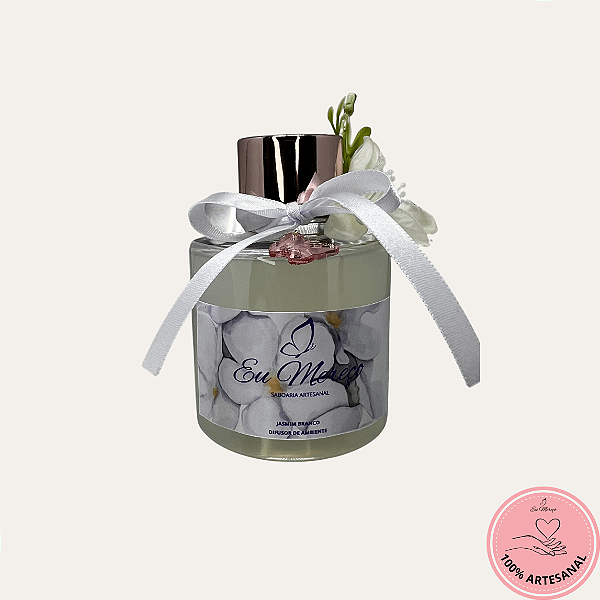 Difusor de Ambientes Jasmin Branco | Acolhedor e elegante - 150ml