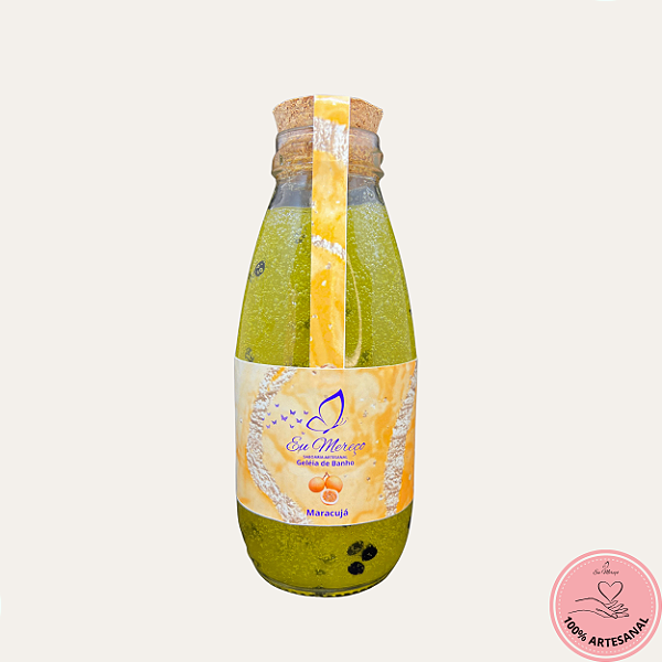 Geleia de Banho Artesanal Maracujá | Experiência Sensorial - 300ml