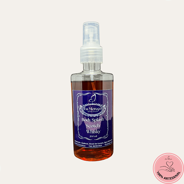 Body Splash Scotch Whisky | Frescor e Sofisticação - 100ml