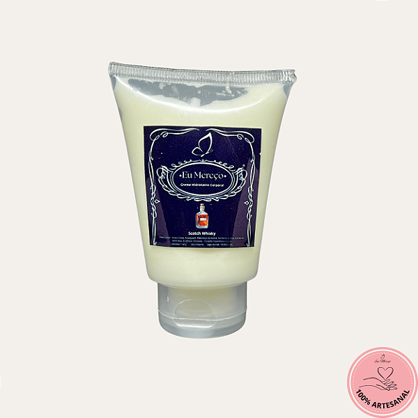 Creme Hidratante Artesanal Scotch Whisky | Hidratação Intensa - 60ml