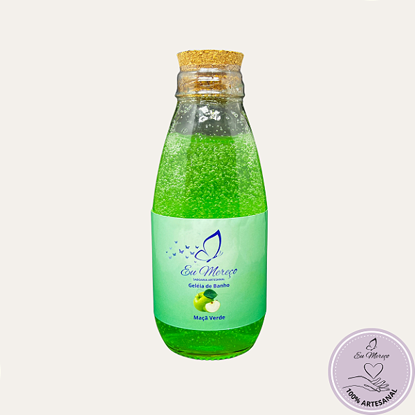Geleia de Banho Artesanal Maçã Verde | Experiência Sensorial - 300ml