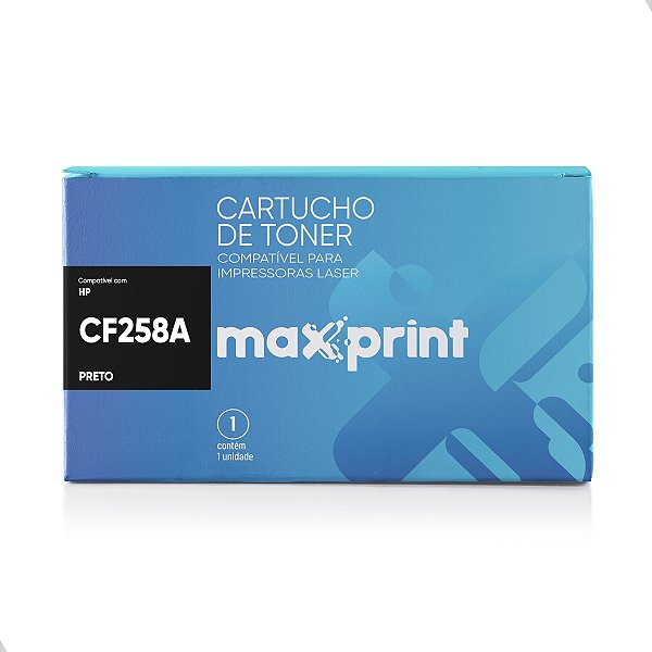 Toner Maxprint Compatível HP Cf258x M428fdw M404dw M428dw 404dn S/ Chip
