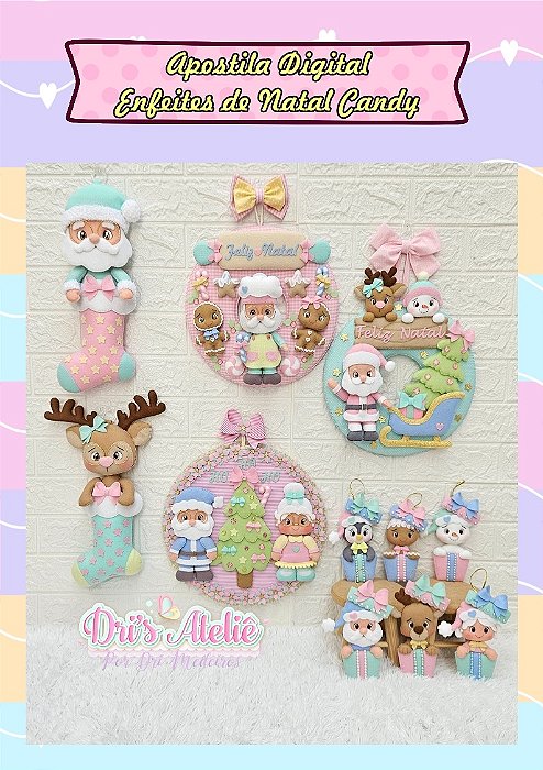 APOSTILA ENFEITES DE NATAL CANDY
