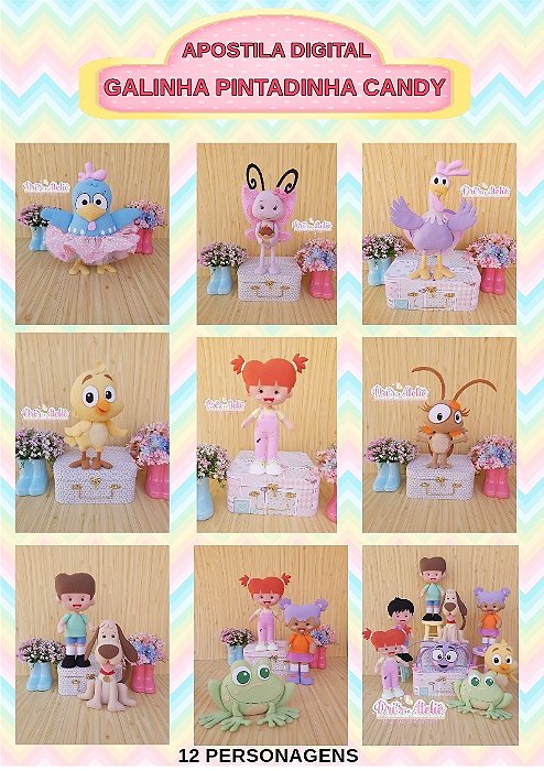 APOSTILA DIGITAL GALINHA PINTADINHA CANDY