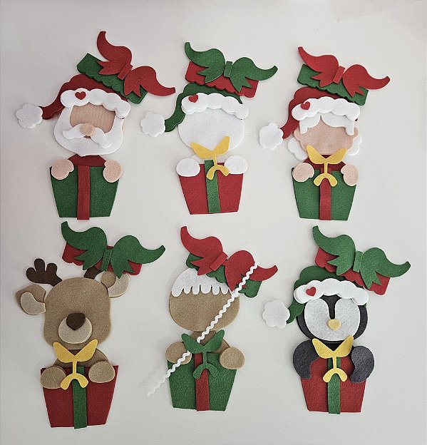 RECORTES DE PINGENTES DE NATAL