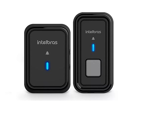 Campainha Eletrônica S/ Fio C/ Bateria CIB 101 - Preto Intelbras
