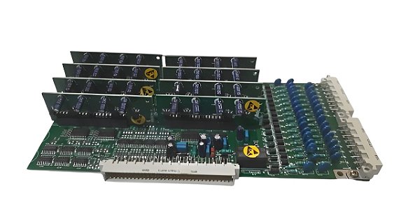 Placa de Ramal 4RD + 12RA modelo 95/141 Leucotron (Semi Nova)