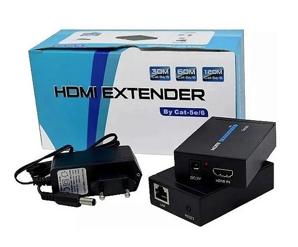 CONVERSOR HDMI EXTENDER ATE 60 METROS