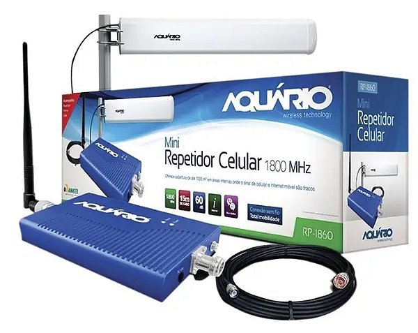 REPETIDORA DE SINAL DE CELULAR MINI 1800MHZ - RP1860