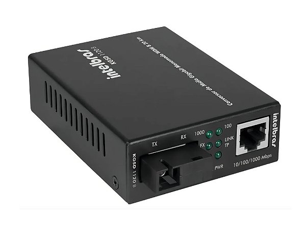 CONVERSOR DE MIDIA KGSD1120 B 10/100/1000 MONO 20KM WDM