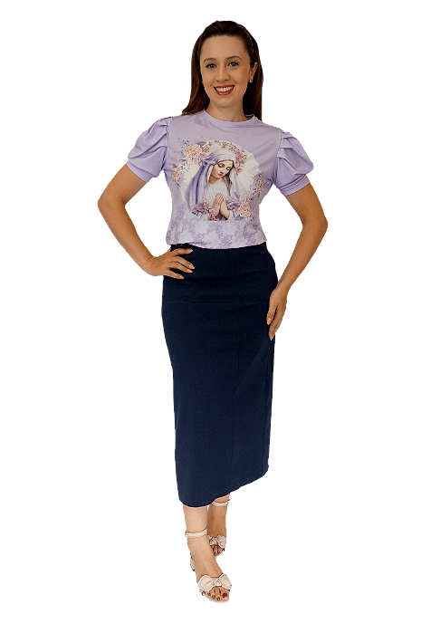 Maria Lilás - Modelagem Princesa