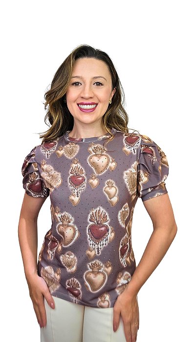 Sagrado Coração de Jesus - Modelagem Princesa