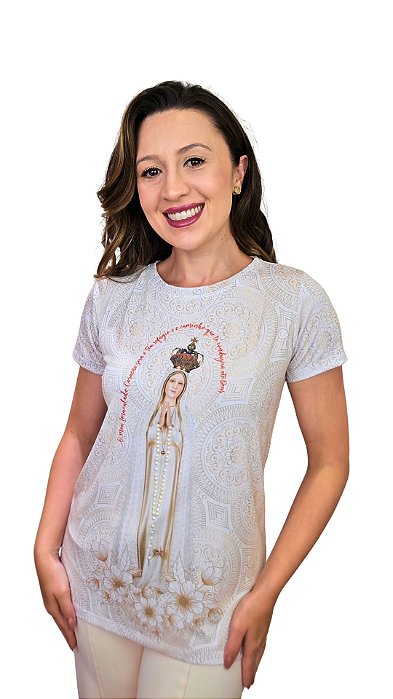 Nossa Senhora de Fátima - Modelagem Quadrada