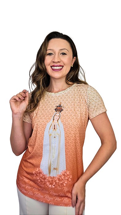 Nossa Senhora de Fátima Rogai - Modelagem Quadrada