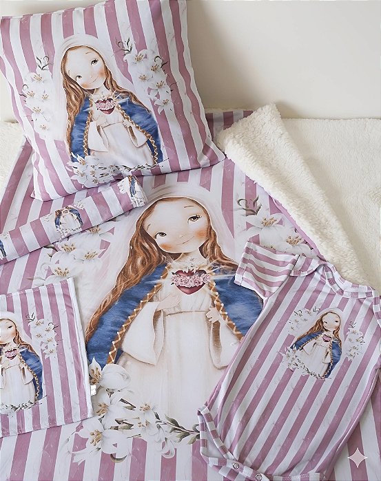 Kit Enxoval do bebe Imaculado Coração