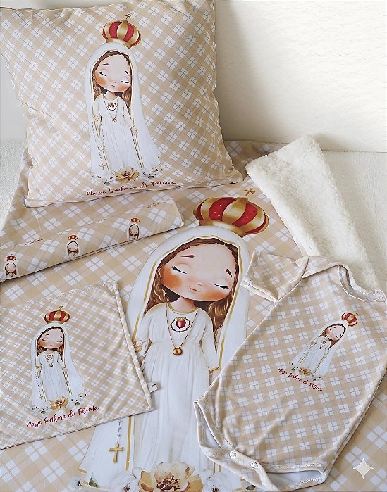 Kit Enxoval do bebe Nossa Senhora Grávida