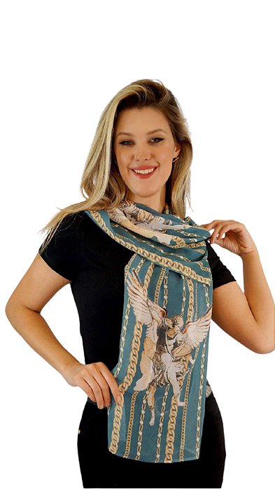 Echarpe São Miguel Correntes